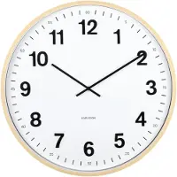 Karlsson seinäkello Esencia Classic XL light wood KA6109WD
