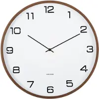 Karlsson seinäkello Delicado Large white KA6088WH