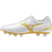 Mizuno Monarcida Neo Iii Sg - Valkoinen/kulta - Pehmeä Nurmi (Sg), koko 42