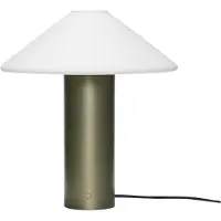 Hubsch Design-pöytävalaisin Orbit, himmennettävä, Vihreä, Olohuone/ruokailutila, Metalli, Design