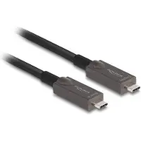 DeLOCK – Active Optical USB-C Video + Data + PD Cable 8 m (84147)