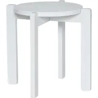Hubsch Always Stool Light Grey - Grey - 45X42CM