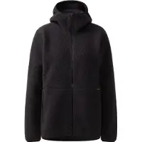 Haglöfs Funäs Pile Hood Women True Black Välikerrastopit XXL