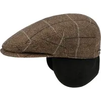 Stetson Men's Kent Wool EF Brown Herringbone Lippalakit 57