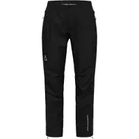 Haglöfs Women's L.I.M Gore-Tex Pant True Black Kuorihousut XS Long
