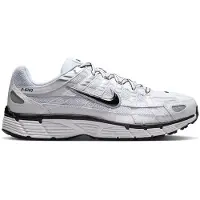 Nike Lenkkarit P-6000 - Valkoinen/musta/hopea, koko 44