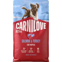 Carnilove - Active Dog Laks & Kalkun for valper 12 kg - Koirat - Koiranruoka - Kuivaruoka