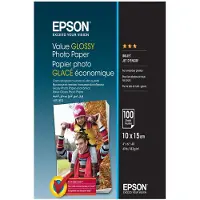 Epson Value Glossy Photo Paper -valokuvapaperi, 10 x 15 cm, 100 arkkia