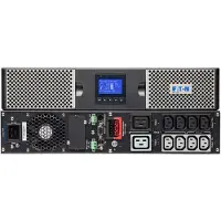 Eaton Corporation 9PX2200IRT2U UPS-virtalähde Taajuuden kaksoismuunnos (verkossa) 2,2 kVA 2200 W 10 AC-pistorasia(a) (9PX2200IRT2U)