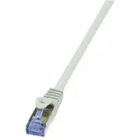 Logilink 3m Cat7 S/FTP, 3 m, Cat7, S/FTP (S-STP), RJ-45, RJ-45, Harmaa (CQ4062S)