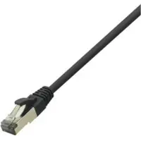 Logilink CQ8093S, 10 m, Cat8.1, RJ-45, Musta