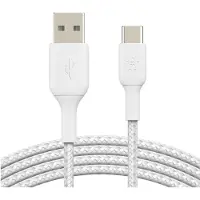 Belkin BoostCharge USB-A – USB-C -kaapeli, 0,15 m, valkoinen