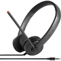 Lenovo Essential Stereo Analog Headset -kuulokemikrofoni, musta