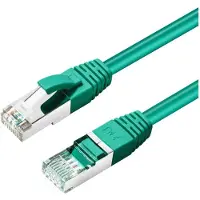 Microconnect Cat6a S/FTP RJ45 7.5m -verkkokaapeli, vihreä