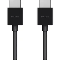 Belkin HDMI-kaapeli - - BOOST CHARGE - 2 m - Ultra High Speed - Tuki 8K - Musta