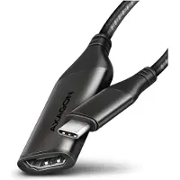Axagon USB-C - 2.0 HDMI -adapteri, 0,25m, musta