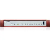 Zyxel USG FLEX 100 H, 8 GIGABIT USER-DEFINABLE PORTS, 1*USB WITH 1 YR ENTRY DEFENSE PACK (5Y WARRANTY) (USGFLEX100H-EU0101F)