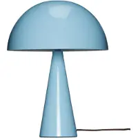 Hubsch - Mush Mini Pöytävalaisin Light Blue/Brown