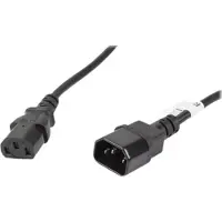 Lanberg Virtakaapeli C13 > C14 (5m) Musta