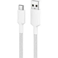 Alogic Elements Pro USB-A – USB-C -kaapeli, 1 m, valkoinen