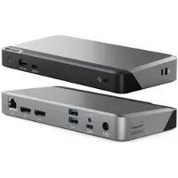 Alogic PRIME DX2 Dock - Universal dockningsstation med dubbla 4K och 100W PD