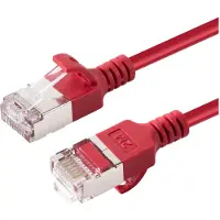 Microconnect Cat6a U/FTP RJ45 5m -verkkokaapeli, punainen
