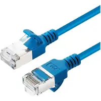 Microconnect Cat6a U/FTP RJ45 5m -verkkokaapeli, sininen