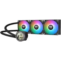 Thermaltake TH360 V2 Ultra, All-in-one-nesteenjäähdytin, 12 cm, 500 RPM, 2000 RPM, Musta (CL-W384-PL12SW-A)