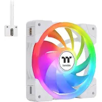 Thermaltake SWAFAN EX12 ARGB TT Premium Edition -kotelotuuletin 120 mm Valkoinen 3 kappaleen pakkaus
