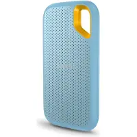 SanDisk Extreme Portable 2 Tt USB-C -ulkoinen SSD, iskunkestävä, laitteistosalaus, sininen