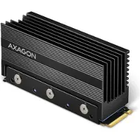Axagon Passiivinen XL alumiinijäähdytin M.2 2280 SSD-levylle, musta