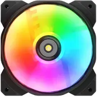 Cougar CGR-CF-MHP12HB3-RGB, Ilmanjäähdytin, 12 cm, 143,53 m³/h, Musta, Valkoinen