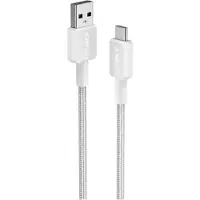 Anker 322 USB-A – USB-C -kaapeli, 0,9 m, valkoinen