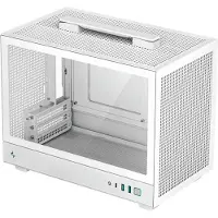 DeepCool CH160 WH -mini-ITX-kotelo ikkunalla, valkoinen