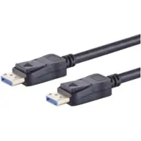 Microconnect MC-DP-8K-300V2.0B DisplayPort 2.0 -kaapeli, jossa 8K, 3 m, musta