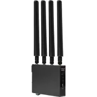 Edimax D5G-8459, Ethernet LAN, 5G, Musta, Teollinen reititin