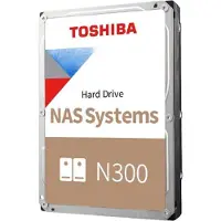 Toshiba N300 NAS KIINTOLEVY 12TB BULK 3.5 SATA 7200 RPM 512MB CMR (HDWG51CUZSVA)
