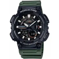 Casio Aeq-110w-3a 52.2mm 10atm Quartz Analogue/digital Kello