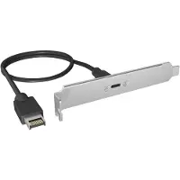 Icy Box – Adapter USB 20 Gbit/s Type-E to USB Type-C Port (IB-AC553)
