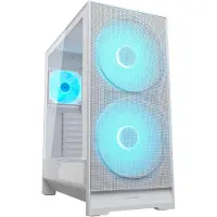 Cougar CGR-5VA4W-RGB, Midi Tower, PC, Valkoinen, ATX, CEB, mikro ATX, Mini-ITX, Pelaaminen, Multi