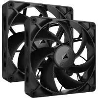 Corsair iCUE LINK RX140 MAX 140 mm PWM Fans Starter Kit -aloitussarja, musta