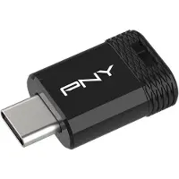 PNY Elite-X, 256 GB, USB Type-C, 3.2 Gen 1 (3.1 Gen 1), 200 MB/s, Liuku, Musta (P-FDI256EXFITC-GE)