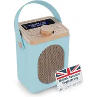 Majority Little Shelford kannettava FM-radio Bluetoothilla (herätyskello)