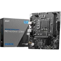 MSI PRO H610M-E DDR4, mATX-emolevy