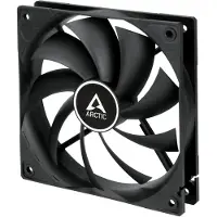 Arctic Freezer F12 PWM 120 mm -tietokonekotelon tuuletin, musta, 5 kpl