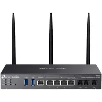 TP-LINK Omada AX3000, Kaksitaajuus (2,4 GHz/5 GHz), Ethernet LAN, ADSL, ADSL2, Musta, Pöytäreititin (DR3650v(EU))