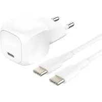 Belkin Chargeur secteur USB-C cubic 20W (WCA009KQ1MWH-B6)