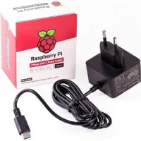 Raspberry Pi 4 B virallinen verkkovirtasovitin, 15,3 W