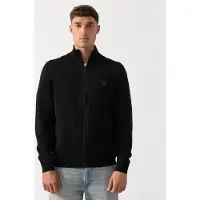 HUGO BOSS Neuletakki 'Kano' musta