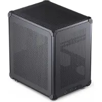 Jonsbo C6 Black, mATX-kotelo, musta
